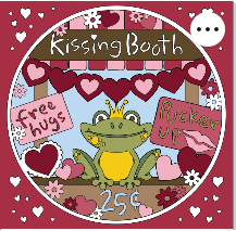 Design 1302 - Holidays - Kissing Booth