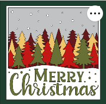 Design 1324 - Holidays - Merry Christmas Trees