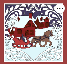 Design 1344 - Seasons - Sleigh Ride